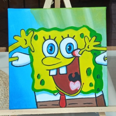 Schilderij Spongbob Squarepants